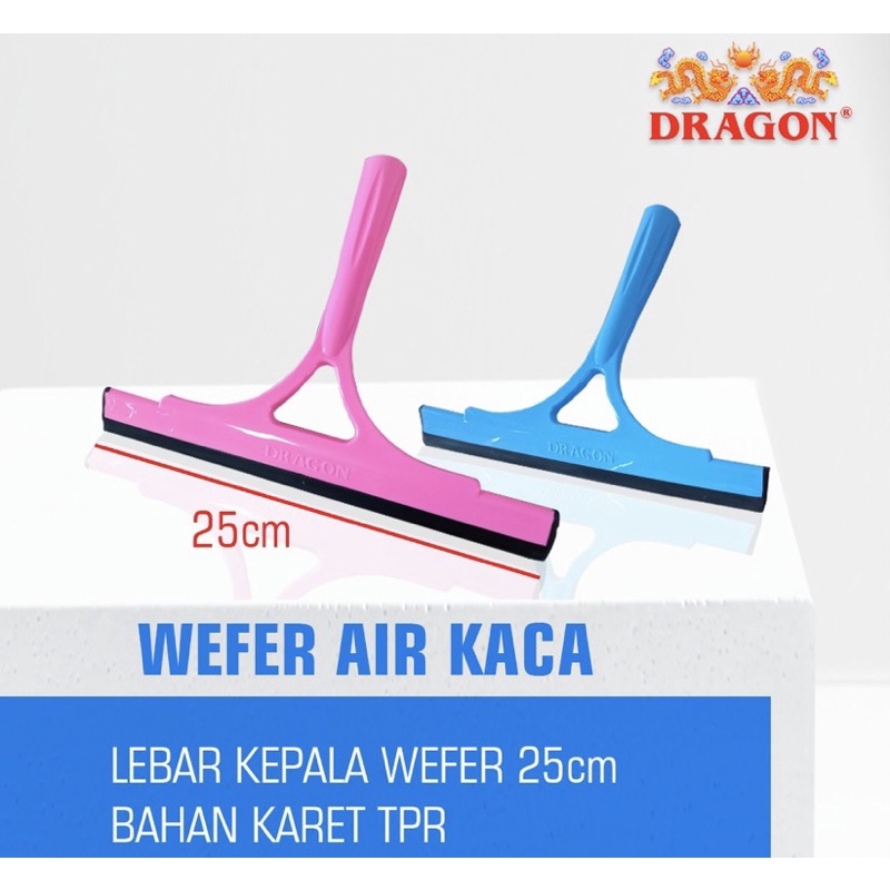 Wiper Karet Pembersih Kaca DRAGON / Wefer Air Kaca