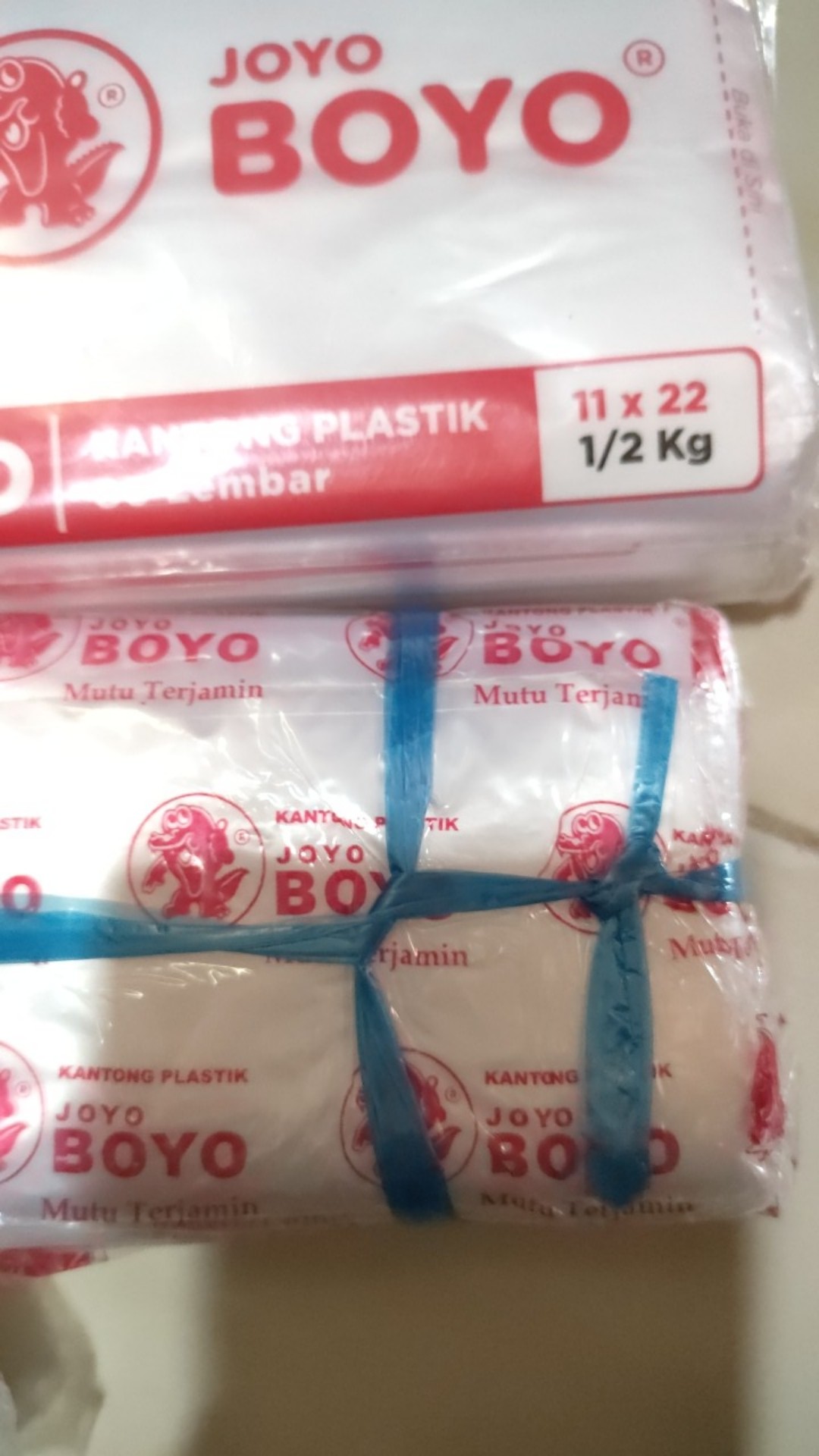 Dicari Banget!!! Terpercaya !!!!!!!!! Plastik Hd Boyo 1/2 Kg (11x22) Isi 5 Pcs