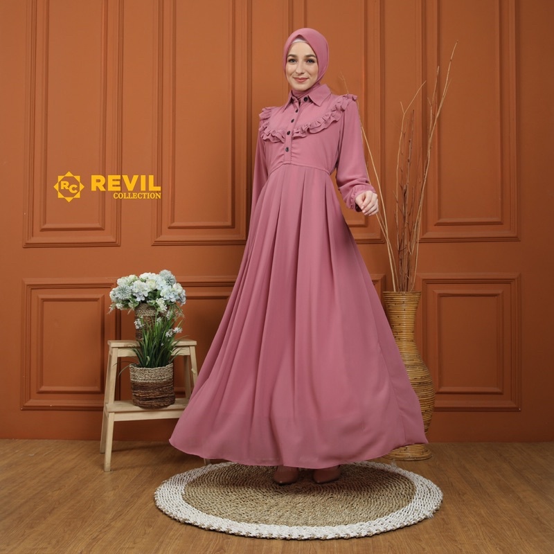 Gamis meyra gamis terbaru meyra dress ori revil collection