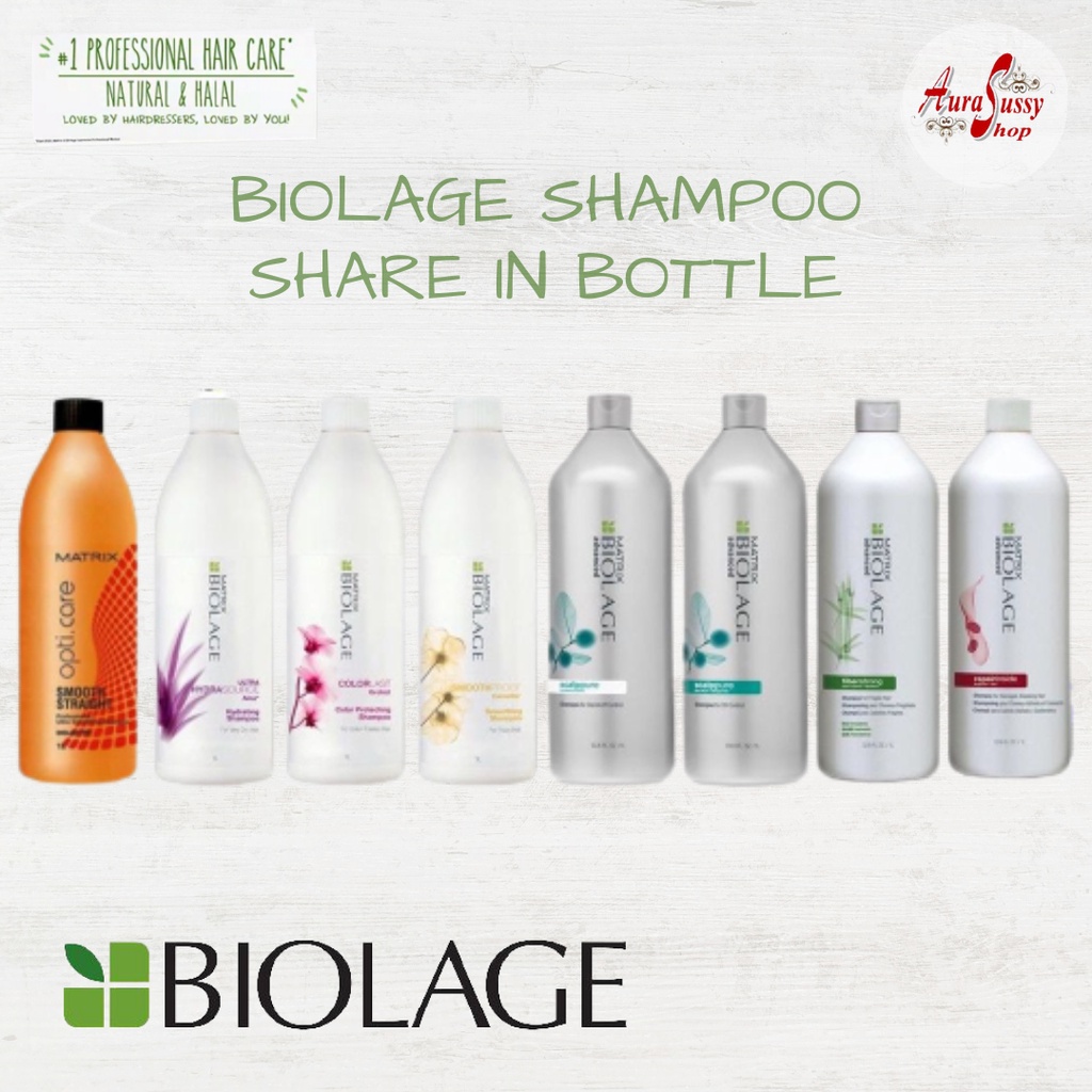 Jual ASS Matrix Biolage Shampoo Share In Bottle 100ml ADandruff