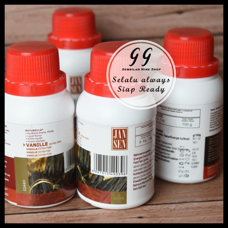 

[READY STOCK] JANSEN VANILLA EXTRACT 100 GRAM