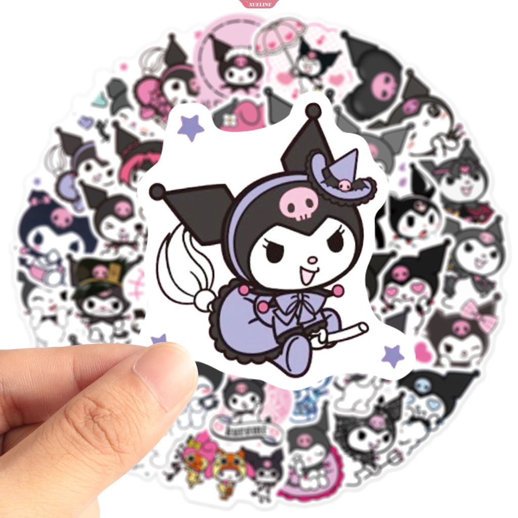 [Warna Acak] 1Pc Stiker Lucu |X|