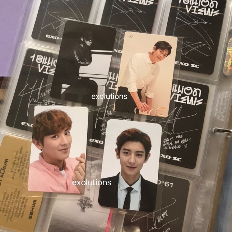 EXO Chanyeol Official Photocard PC [BACA DESC]Elyxion DVD Power Up Tihol Ticket Holder Universe Mug