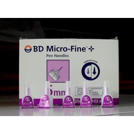 BD Micro Fine Pen Needles 5mm
