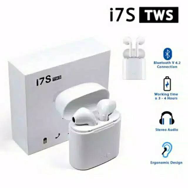 Headset bluetooth i7s