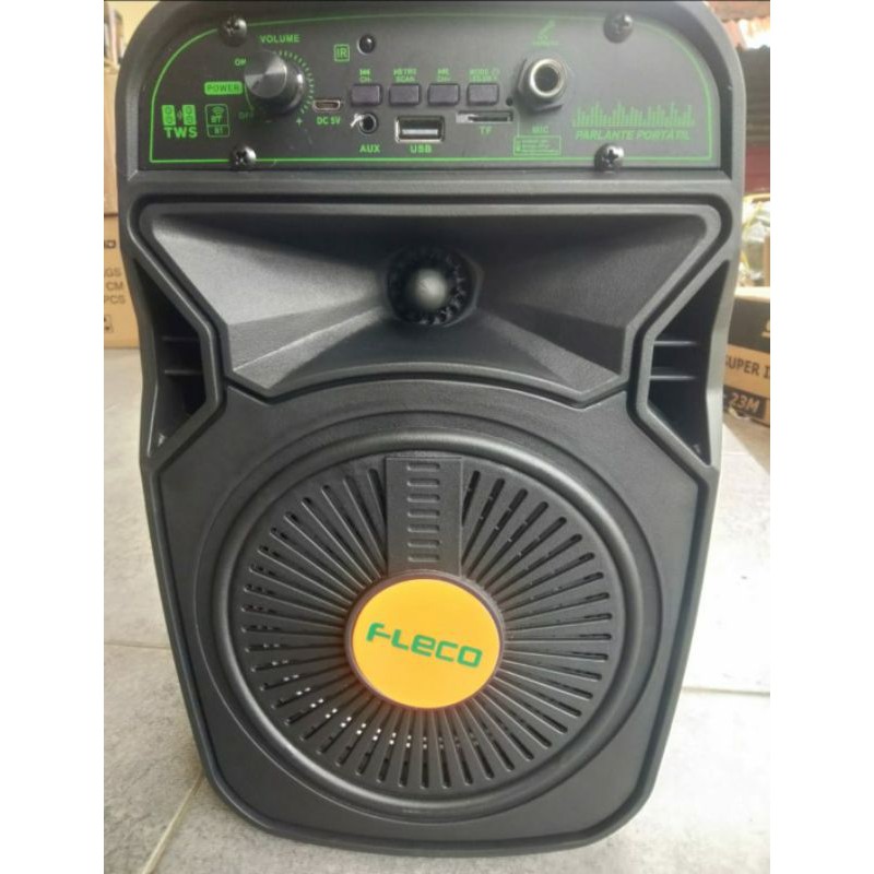 FLECO SPEAKER PORTABBLE/KARAOKE/MEETING F 6603/5 LED, F 6615