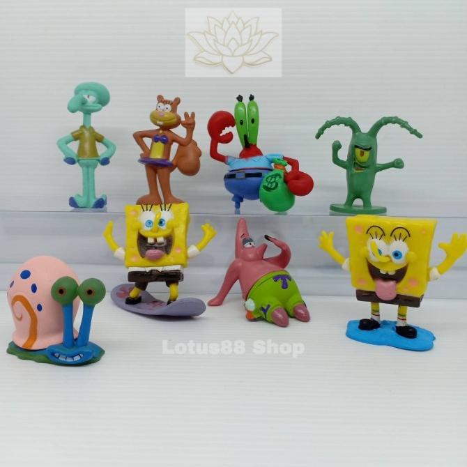 Topper Kue Figure Spongebob Squarepants