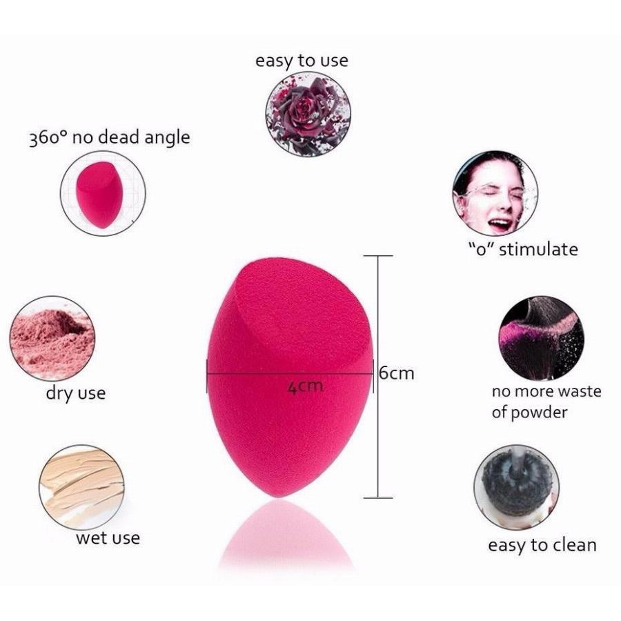 MOGYMOGY Sponge Beauty Blender Teardrop Spons Blender Make Up Telur