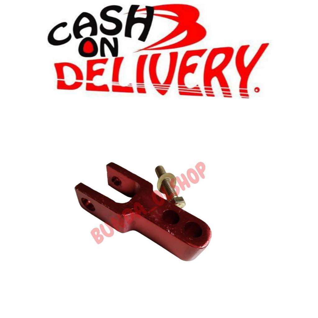 MERAH PENINGGI SHOCK BELAKANG SAMBUNGAN SOK BREAKER PU CNC MATIC