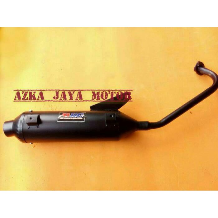 #9913 Knalpot Racing Bobokan MRC Fino Lama Karbu