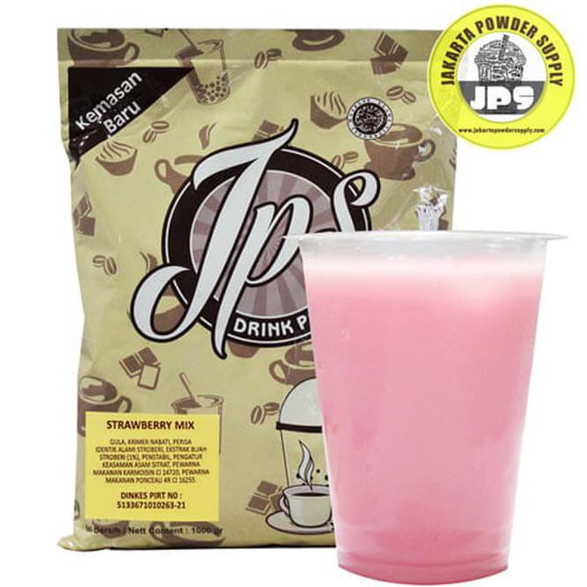 

L2PP BUBUK MINUMAN STRAWBERRY MIX POWDER INSTAN JPS GULA YTOA