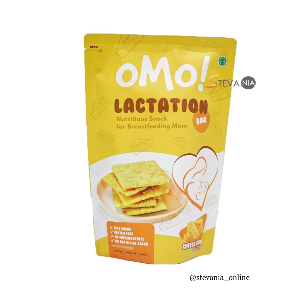 

Omo Healthy Snack Lactation Cookies - Cheese Bar 75GR Original