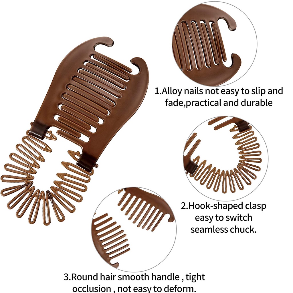 Flexible Plastic Banana Clips