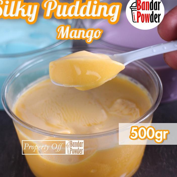 

[KODE R6DDL] Bubuk Silky Pudding Mango 500gr - Serbuk Puding Mangga Premium - Bandar Powder