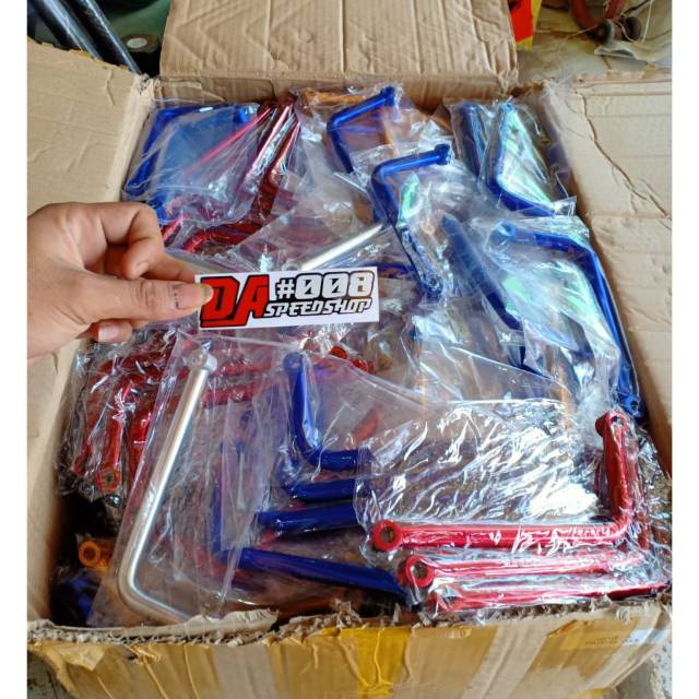 Tiang L breket knalpot cobra