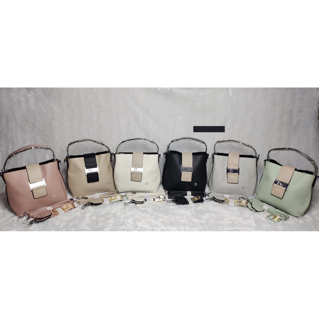 JK 807 TAS SELEMPANG FASHION BUCKET IMPORT  T345 E6781 U4084 Y98073 C8490