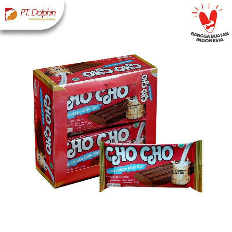 

Cho Cho Milk Chocolate @25.g coklat susu