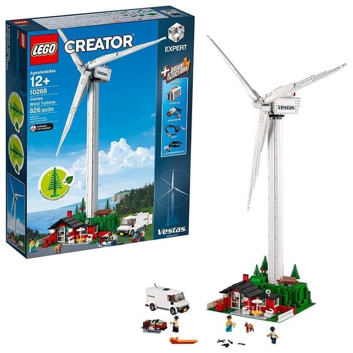 lego creator 10268 vestas wind turbine