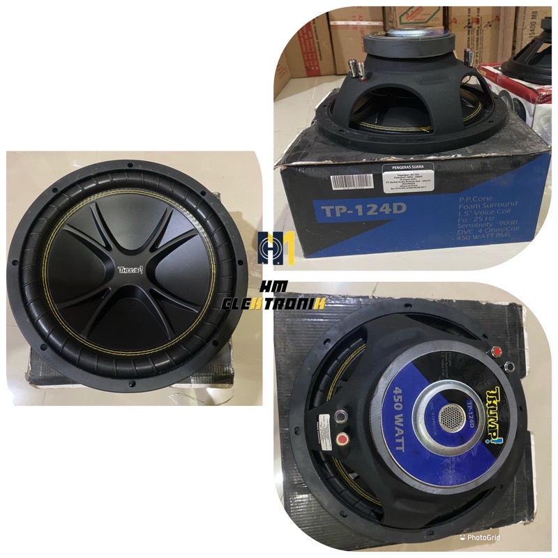 Speaker Subwoofer THUMP 12inch thump sub
