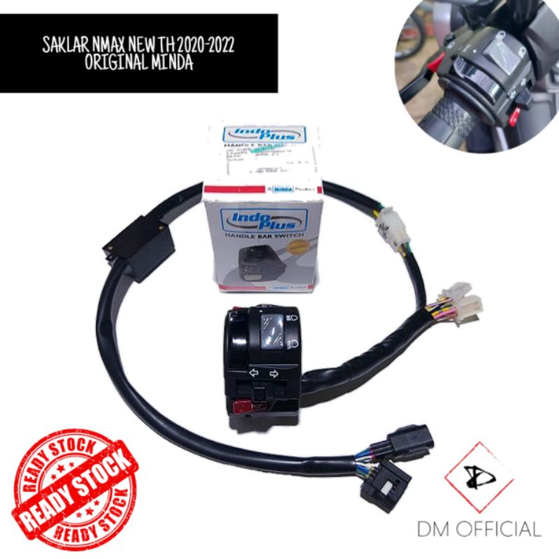 SAKLAR NMAX NEW • ORIGINAL SAKLAR KIRI VIXION MINDA PNP NMAX NEW TH 2020-2022