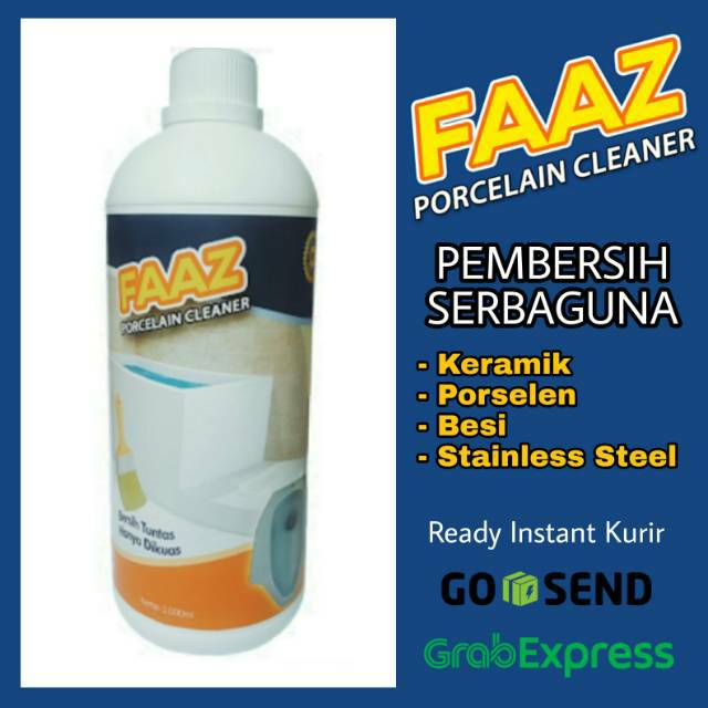  FAAZ  Pembersih  Kerak Keramik  Porselen Kloset Besi 