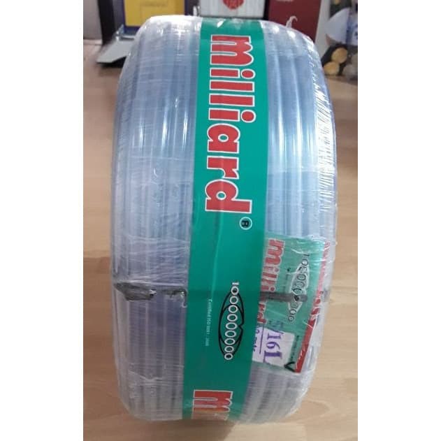 SELANG 5/16" PER ROLL 100 METER LUBRICANT MILLIARD TEBAL TRANSPARAN