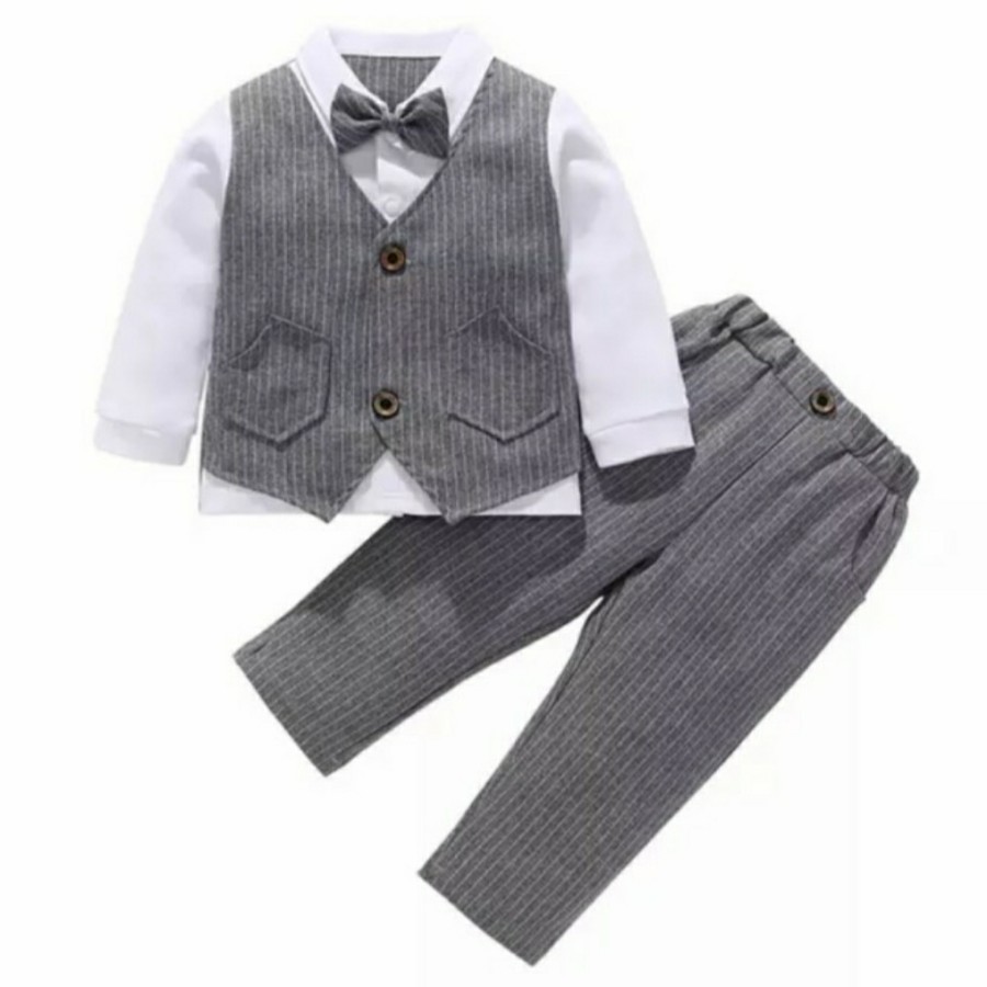 Baby boy Tuxedo set Baju formal Jas anak laki ulang tahun