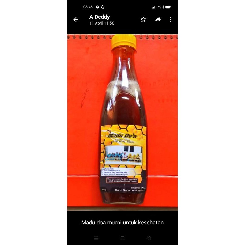 

Madu doa murni