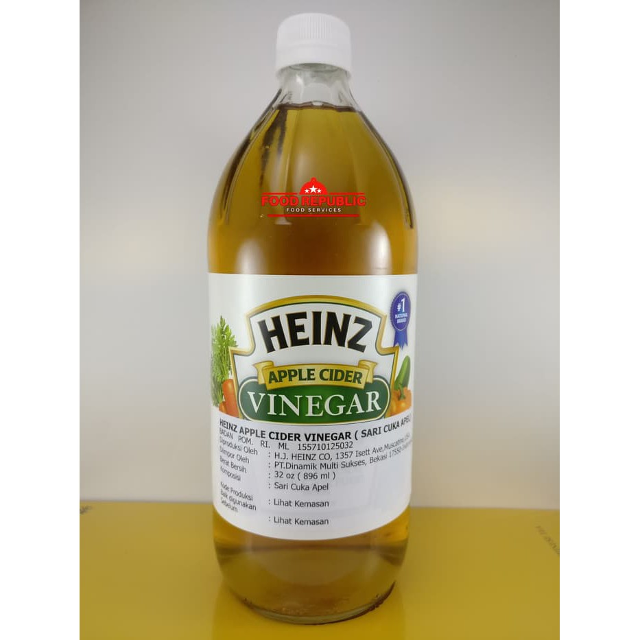 

FO345 Heinz Apple Cider Vinegar Cuka Apel 896 ML Best Price