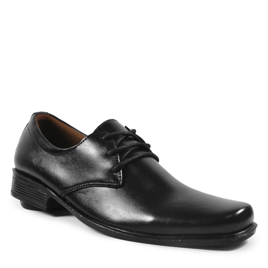 Best Product - Sepatu Pantofel Chester Hitam Coklat Pria Tali Pendek Formal Kerja Kantor