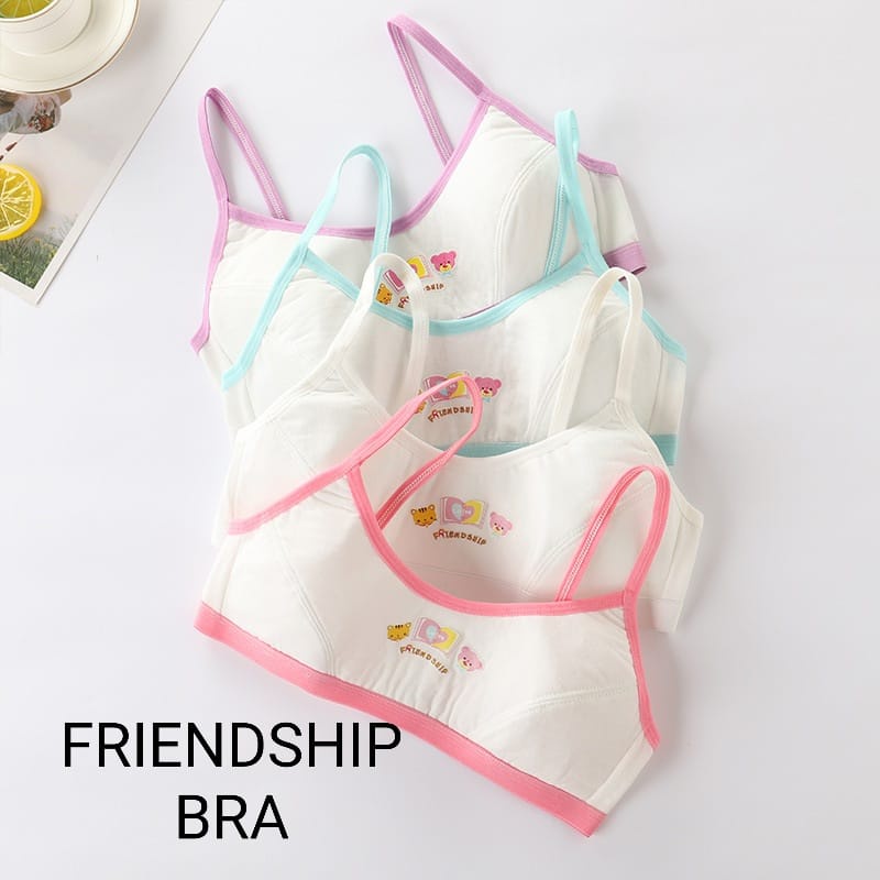 FRIENDSHIP BRA BH PAKAIAN DALAM ANAK SD SMP REMAJA KATUN IMPOR ADEM MINISET ANAK CEWEK