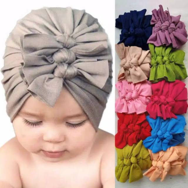 Turban Anak Non Anting Turban Simpul Triple / Turban Simpul 3