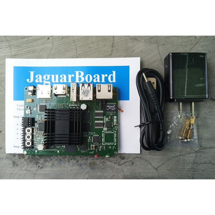 Jaguarboard One (X86 MiniPC) + Power Adapter