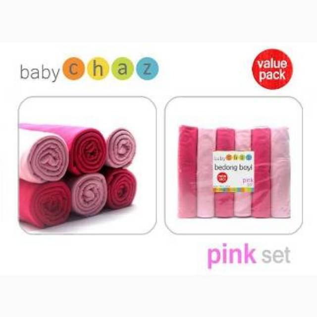 Bedong Bayi Polos Kaos Swaddle Bedongan Bahan Lentur Baby Chaz