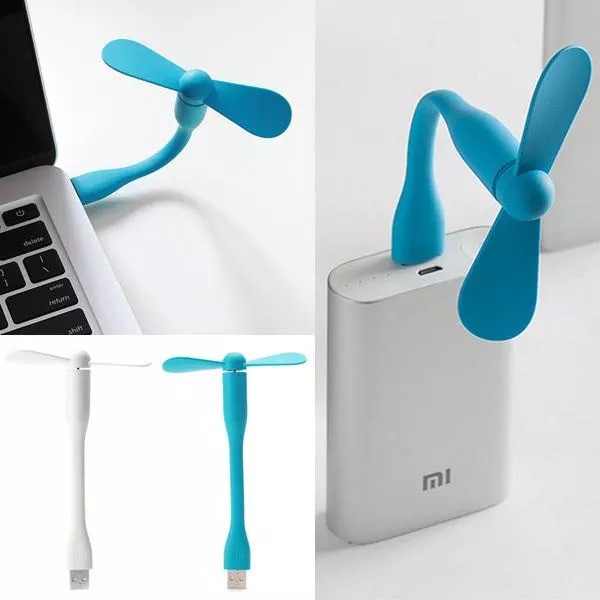 USB Portable Fan - Kipas Angin Baling Portable USB Mini Fan - Kipas Angin Baling Portable - 1 Pcs