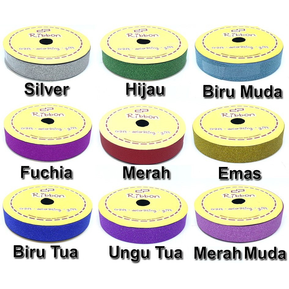 

Pita Kado Glitter 2cm Ribbon Jepang Plastik 18mm Kertas Warna Warni Biru Tua Muda Merah Emas Ungu Fuchia Hijau Pink Silver Gift Hadiah Parcel Ulang Tahun Anniversary Birthday Party Wisuda Graduate Bouquete Bunga Prakarya Kerajinan Craft Crafting Malang