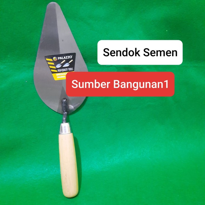 Sendok semen adukan semen palazzo