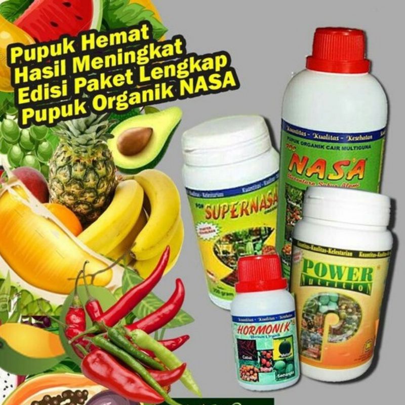 Paket Komplit Pupuk Nasa Budidaya Buah Naga Dan Durian/PAKET PUPUK UNTUK MANGGA ANGGUR JAMBU KOPI / PUPUK TABULAMPOT /Pupuk Buah Durian Mangga Manggis Kelengkeng Rambutan Tin Pepaya/ Pupuk Pelebat Buah/ Pupuk Penyubur Buah/ Pupuk Organik Nasa untuk Buah