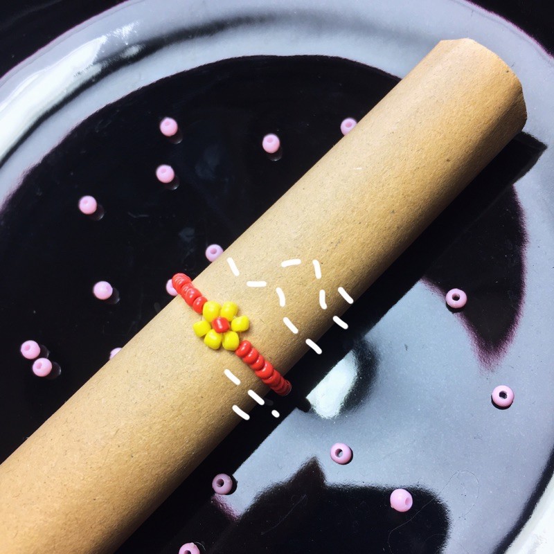 Taeyon SNSD ring / cincin manik / beads ring