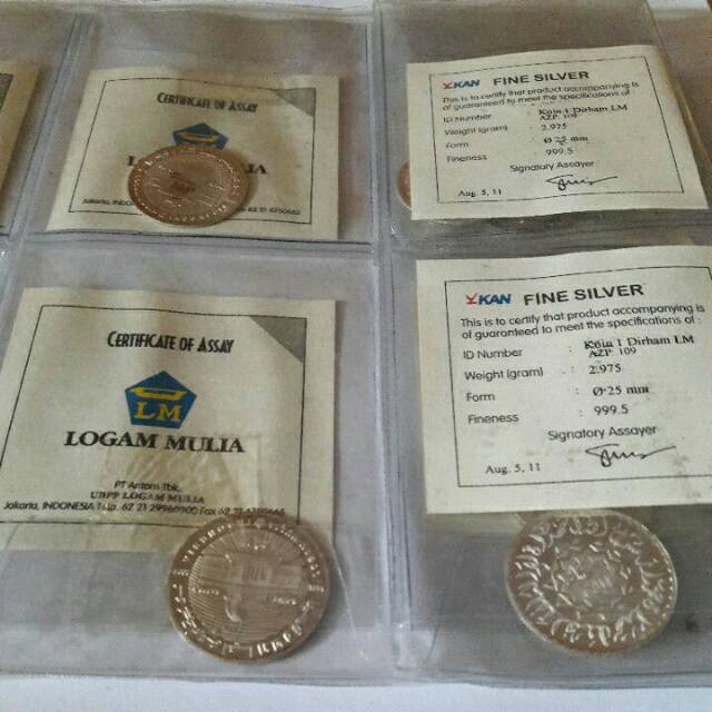 Dirham Antam/Koin Perak