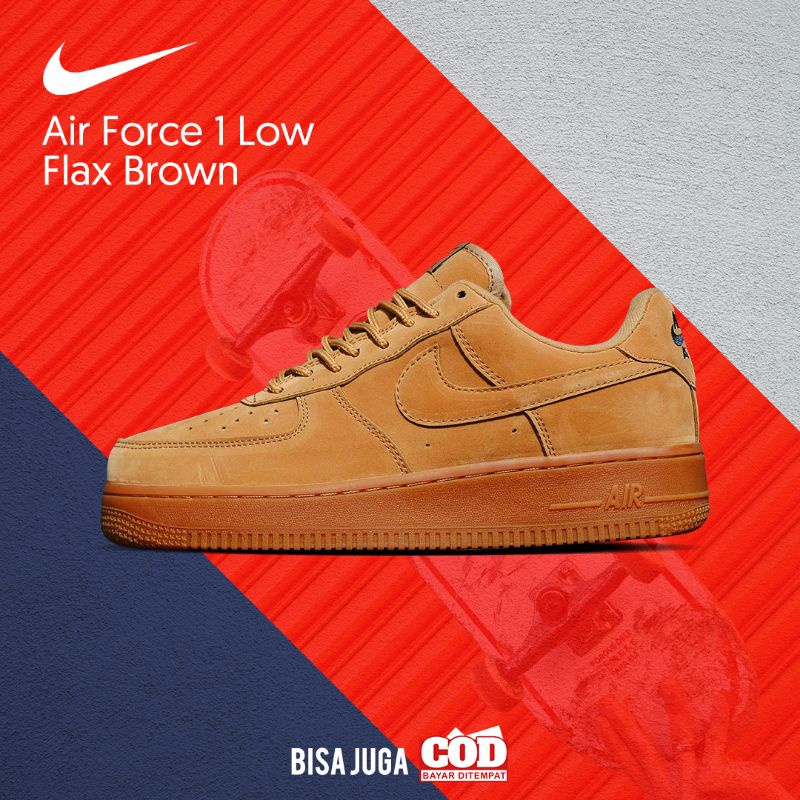 air force brown suede