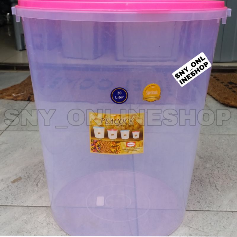 Jual Toples Plastik Krupuk Sealware Bulat Liter Peacock Shinpo Shopee Indonesia