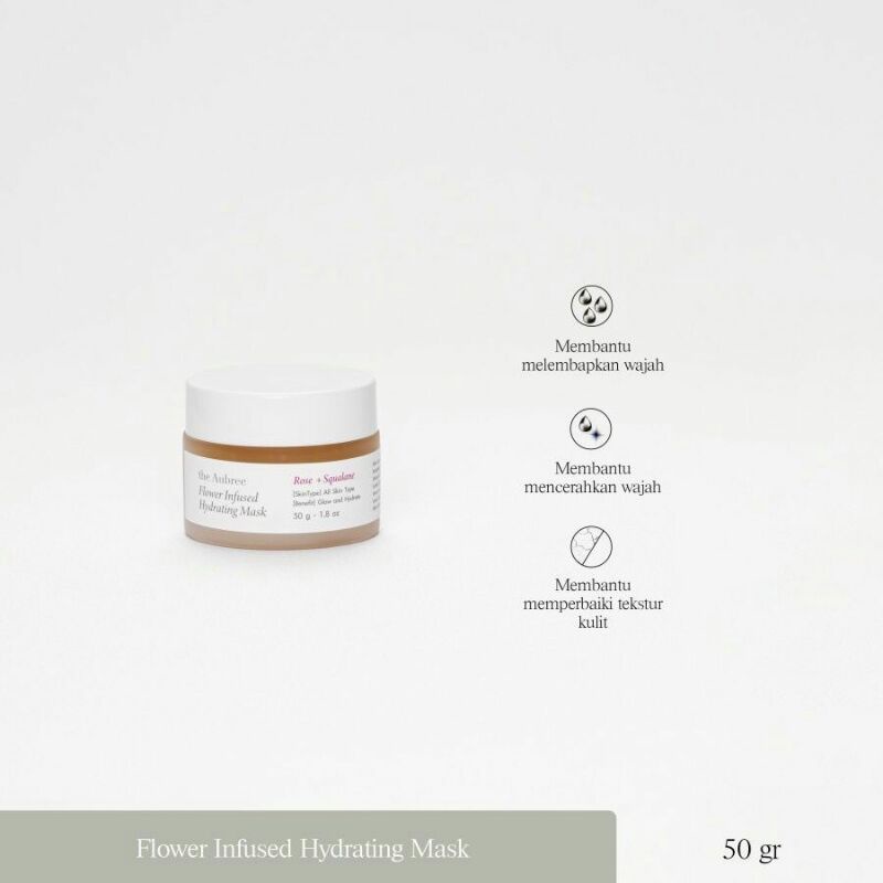 THE AUBREE FLOWER INFUSED HYDRATING MASK