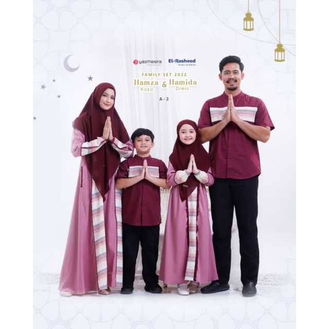 DP 500rb Sarimbit Yasmeera 2022 (dikirim gift)