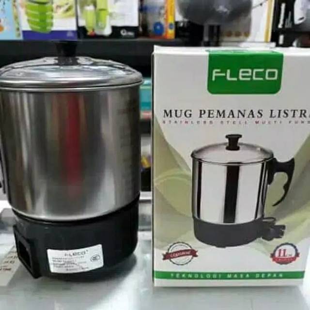 FLECO Mug teko listrik / mug pemanas listrik fleco 11 cm