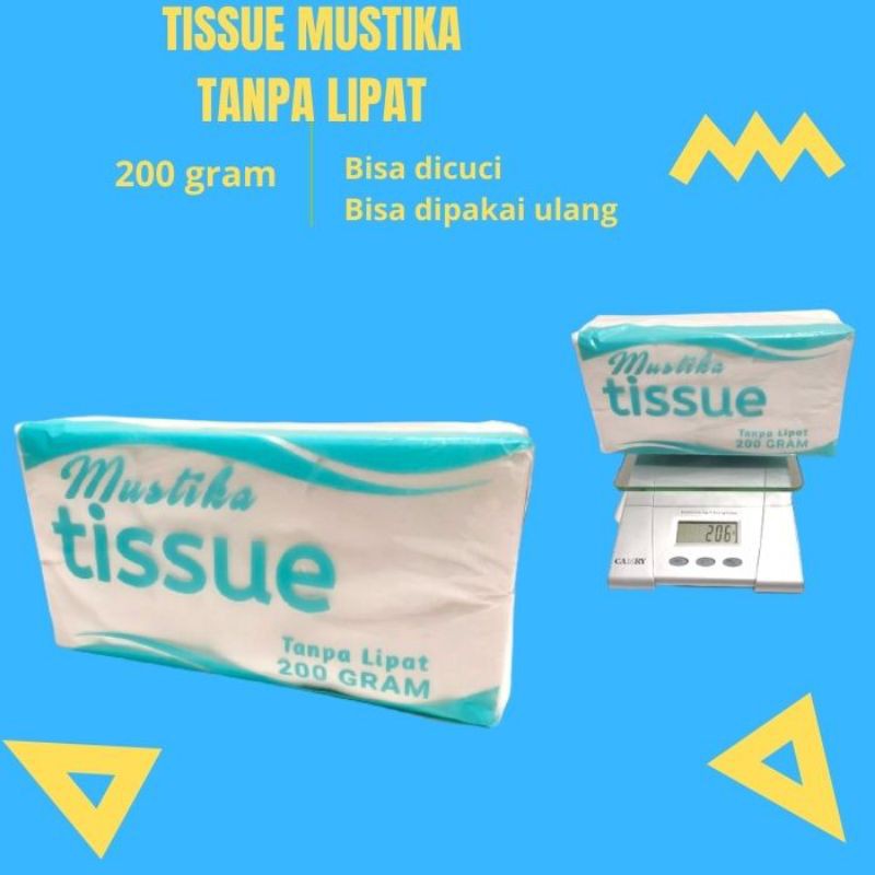 RC TISSUE/TISU KOMPOR/TISU SERBAGUNA KEMASAN 200 GRAM BISA DIGUNAKAN BEBERAPA KALI