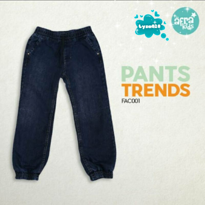 Celana Joger Jeans Afrakids FAC001