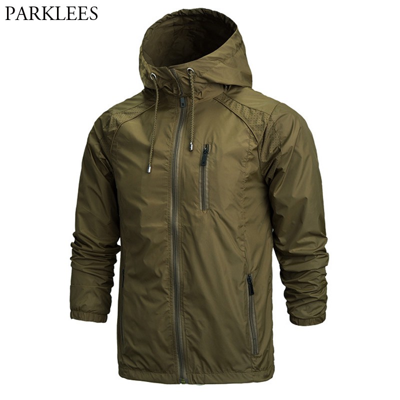 waterproof windbreaker jacket