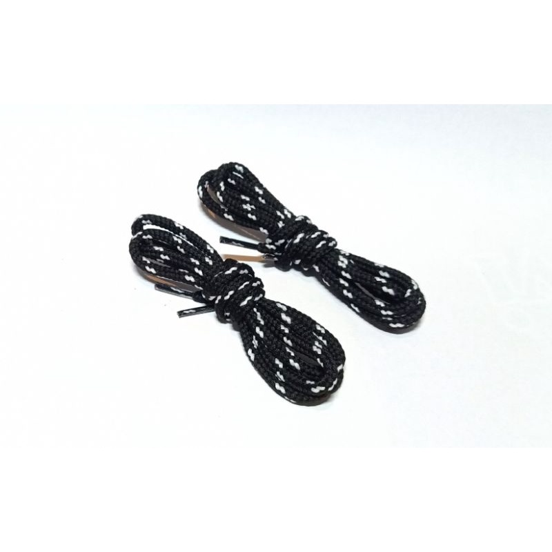 Tali Sepatu Bulat Motif Warna 80cm 110cm