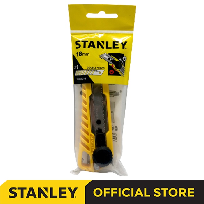 

Stanley Basic Snap-Off Knife / Pisau Cutter 18mm STHT10321-8
